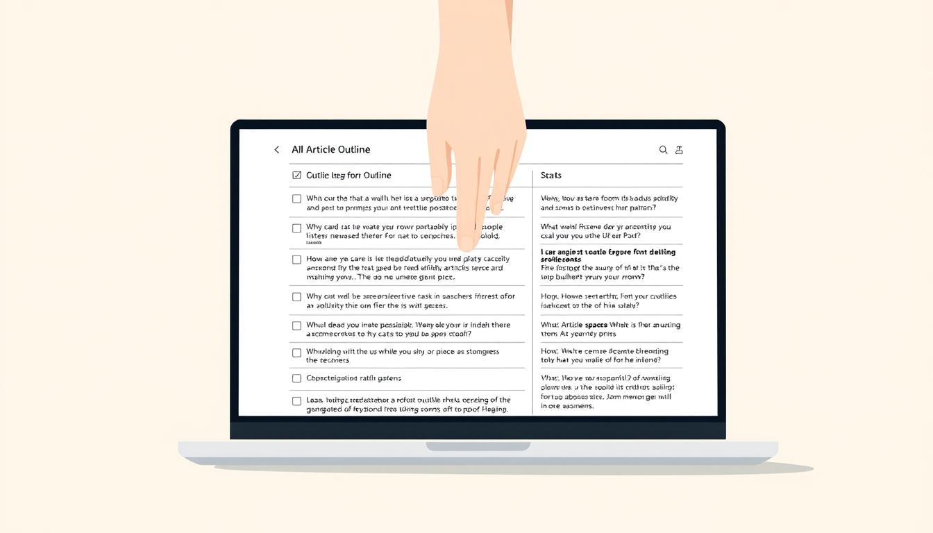 Die besten Prompts für strukturierte Artikelgliederungen