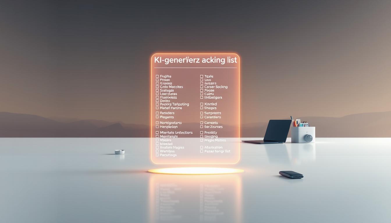 Packliste per KI erstellen lassen: So vergisst du nichts mehr